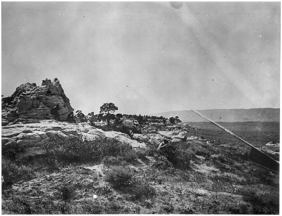 Bad Lands, near Casper Mountain, Natrona County, Wyoming - NARA - 516883
