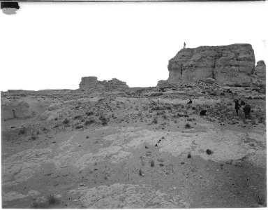 Bad Lands, on Laramie River. Albany County, Wyoming - NARA - 516863