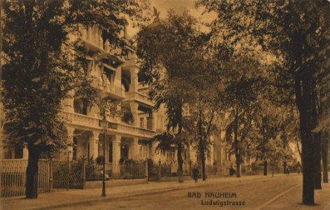 Bad Nauheim, Hessen - Ludwigstraße (Zeno Ansichtskarten)