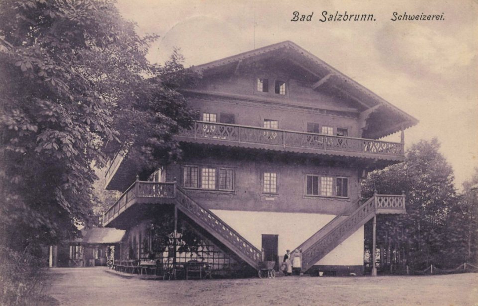 Bad Salzbrunn, Schlesien - Schweizerei (Zeno Ansichtskarten)