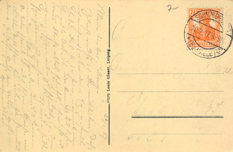 Bad Schmiedeberg, Sachsen-Anhalt - Kurhaus (back) (Zeno Ansichtskarten)