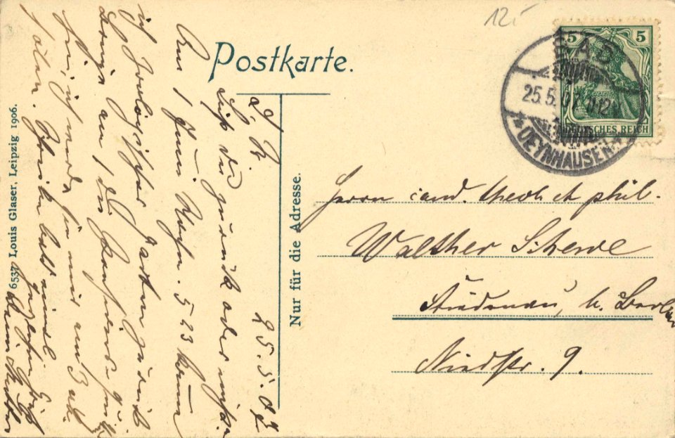 Bad Oeynhausen, Nordrhein-Westfalen - Westfälisches Bauernhaus (back) (Zeno Ansichtskarten)