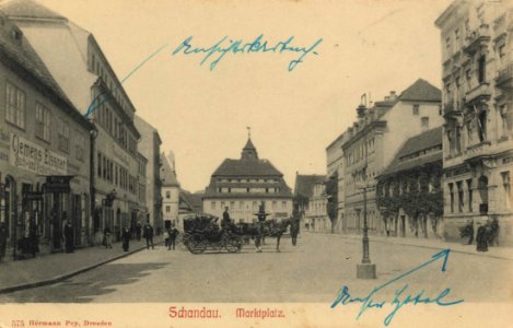 Bad Schandau, Sachsen - Marktplatz (Zeno Ansichtskarten) photo
