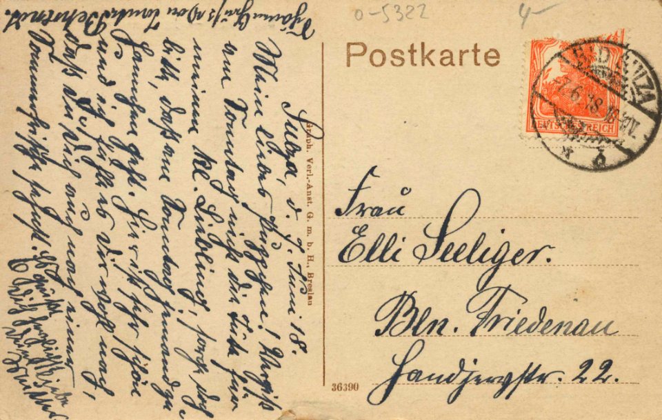 Bad Sulza, Thüringen - Kurpark (back) (Zeno Ansichtskarten)