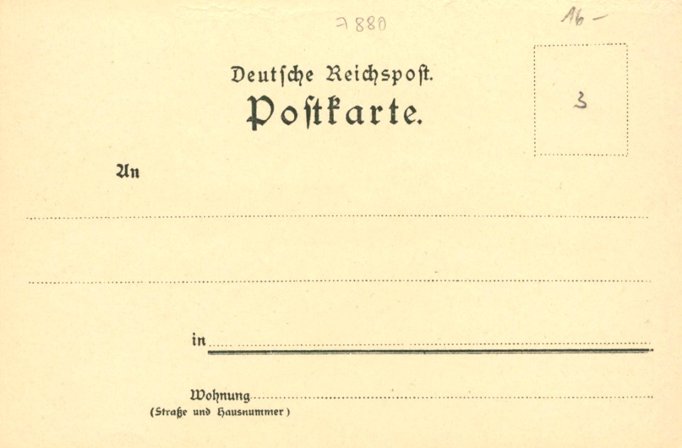 Bad Säckingen, Baden-Württemberg - Stadtansicht; Aquarell (back) (Zeno Ansichtskarten)