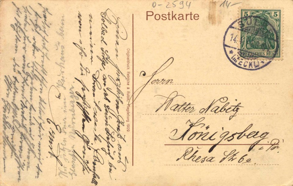 Bad Sülze, Mecklenburg-Vorpommern - Kurhaus (back) (Zeno Ansichtskarten)