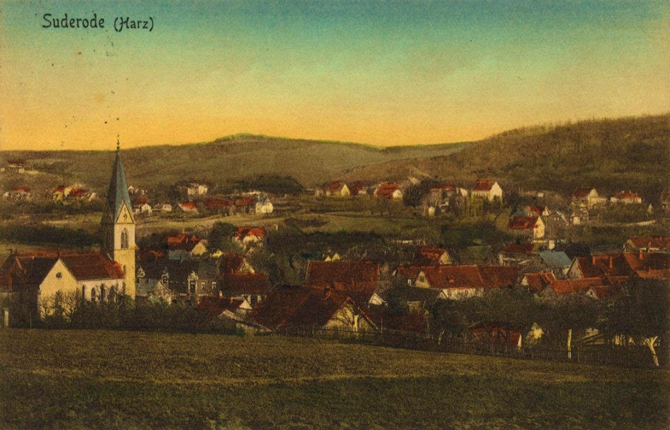 Bad Suderode, Sachsen-Anhalt - Stadtansicht (3) (Zeno Ansichtskarten)