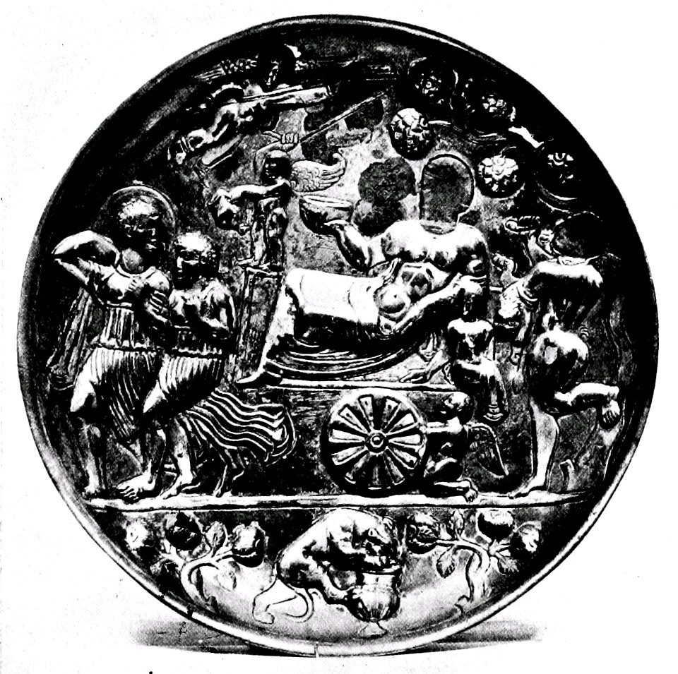 Badakshan patera Triumph of Bacchus British Museum
