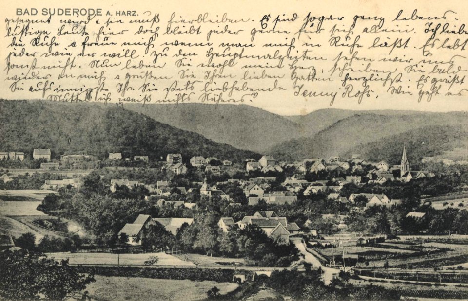 Bad Suderode, Sachsen-Anhalt - Stadtansicht (2) (Zeno Ansichtskarten)