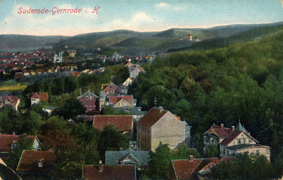 Bad Suderode, Sachsen-Anhalt - Stadtansicht (Zeno Ansichtskarten)