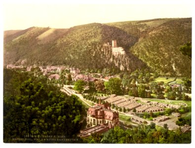 Baden B. Wein, Ehrzherzogl, Villa and Ruine, Rankenstein, Baden, Germany-LCCN2002713606