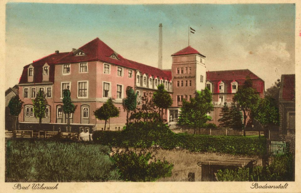 Bad Wilsnack, Mecklenburg-Vorpommern - Badeanstalt (Zeno Ansichtskarten)