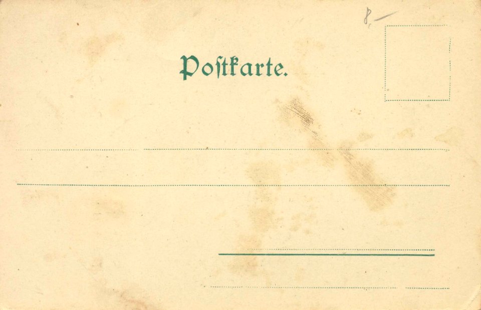 Baden-Baden, Baden-Württemberg - Friedrichsbad, Portal (back) (Zeno Ansichtskarten)