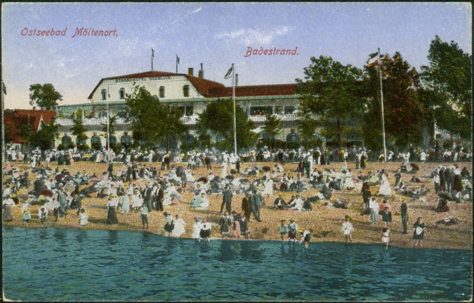 Badestrand im Ostseebad Möltenort (Kiel 28.229)