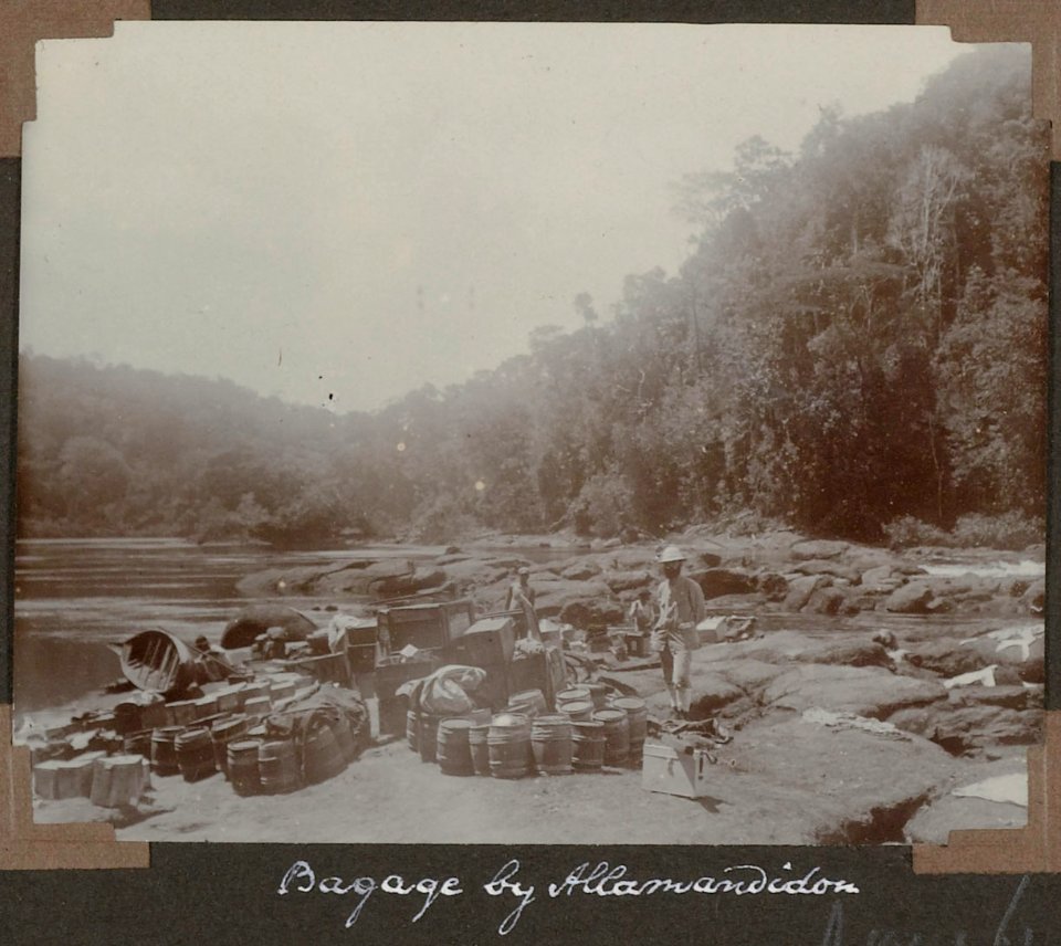 Bagage bij Allamandidon
