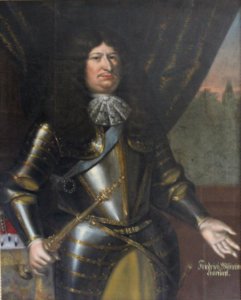 Baen, Jan de -after- Portrait Frederick William Elector of Brandenburg - Schloss Caputh