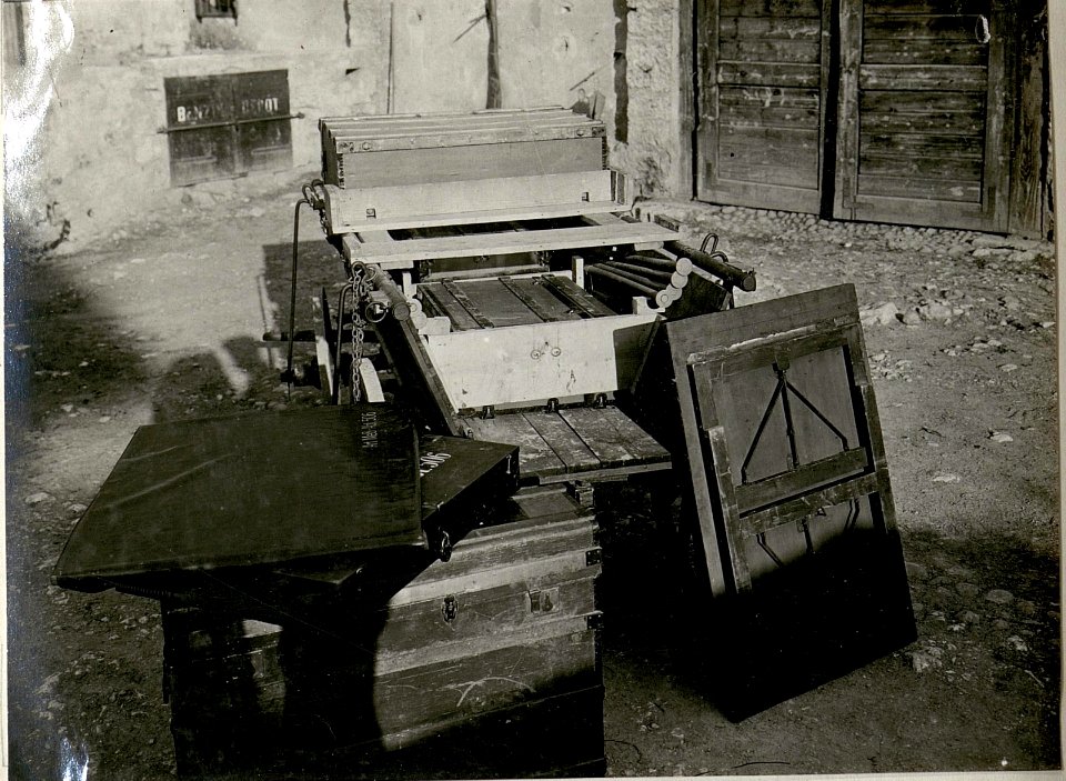 Bagagewagen der Artillerie-Messabteilung 506, Trient (BildID 15623005)