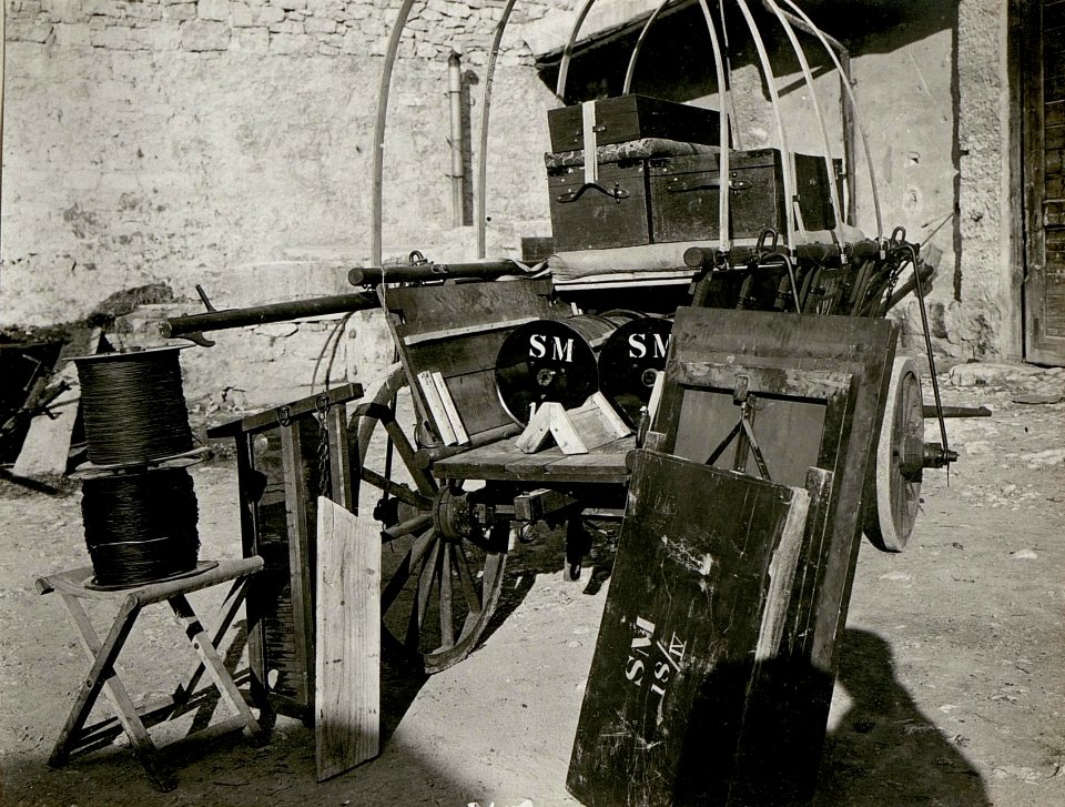 Bagagewagen der Artillerie-Messabteilung 506, Trient (BildID 15623026)