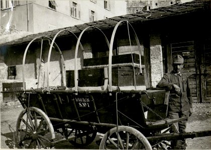 Bagagewagen der Artillerie-Messabteilung 506, Trient (BildID 15622969)