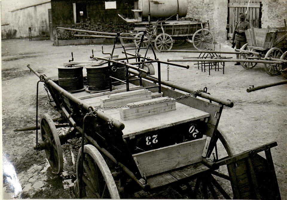 Bagagewagen der Artillerie-Messabteilung 506, Trient (BildID 15622998)