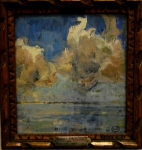 Baertsoen - Wolken boven de zee