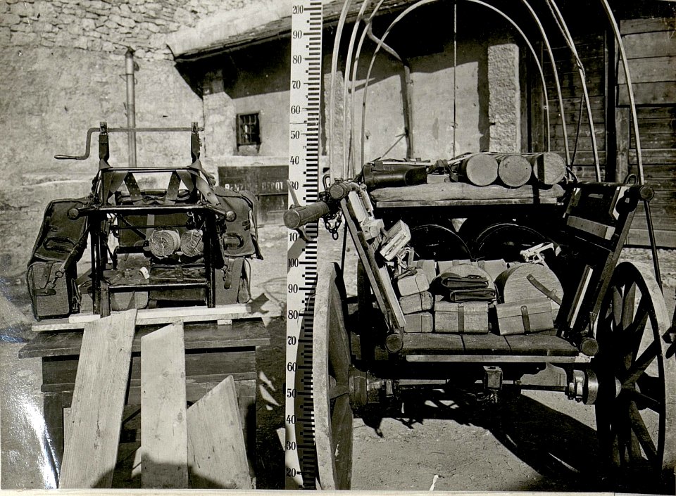 Bagagewagen der Artillerie-Messabteilung 506, Trient (BildID 15622955)
