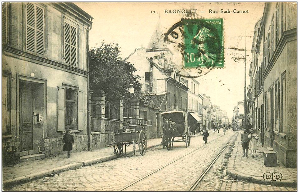 Bagnolet.Rue Sadi-Carnot.1924