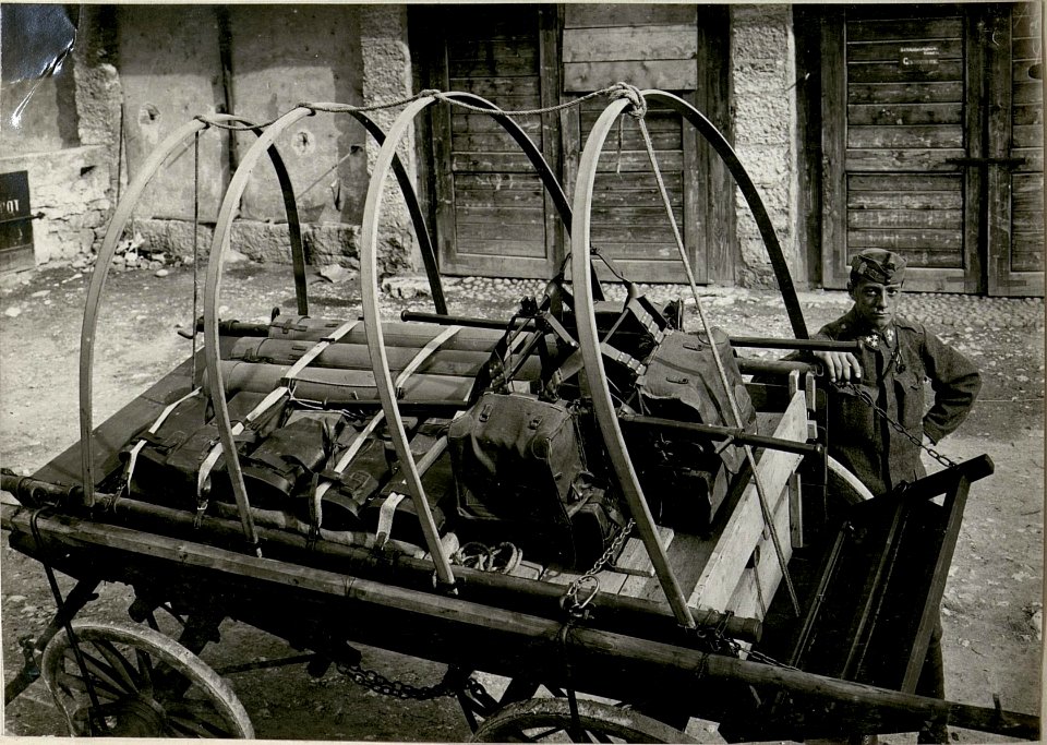 Bagagewagen der Artillerie-Messabteilung 506, Trient (BildID 15623012)