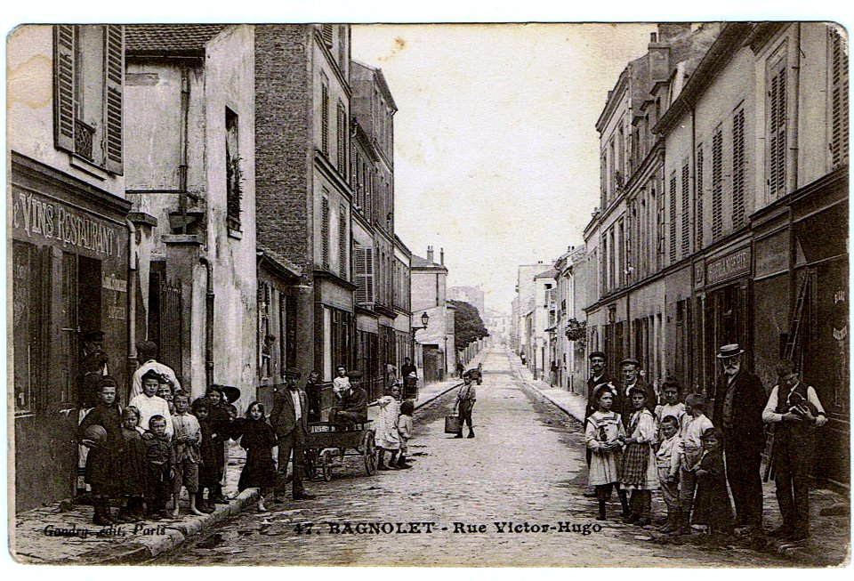 Bagnolet.Rue Victor-Hugo