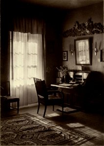 Bahdanaŭ, Ruščyc, Kabinet. Багданаў, Рушчыц, Кабінэт (J. Bułhak, 1911)