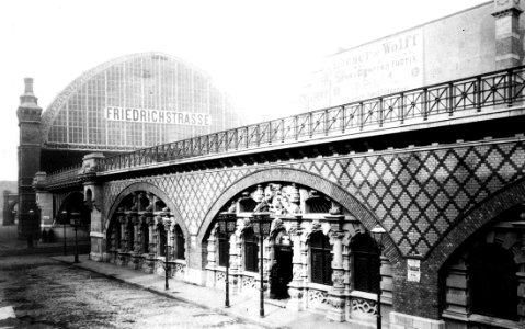Bahnhof Berlin Friedrichstraße, 1885 (2)