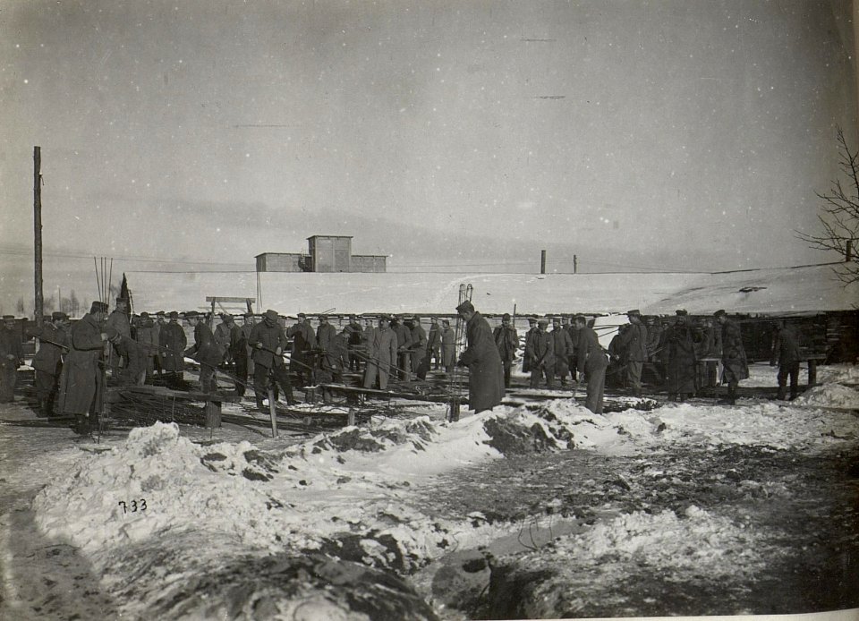 Bahnanlagen in Galizien, wahrscheinlich nahe Kowel (BildID 15681461)