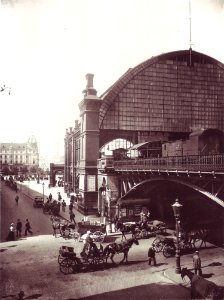 Bahnhof Friedrichstraße, 1898