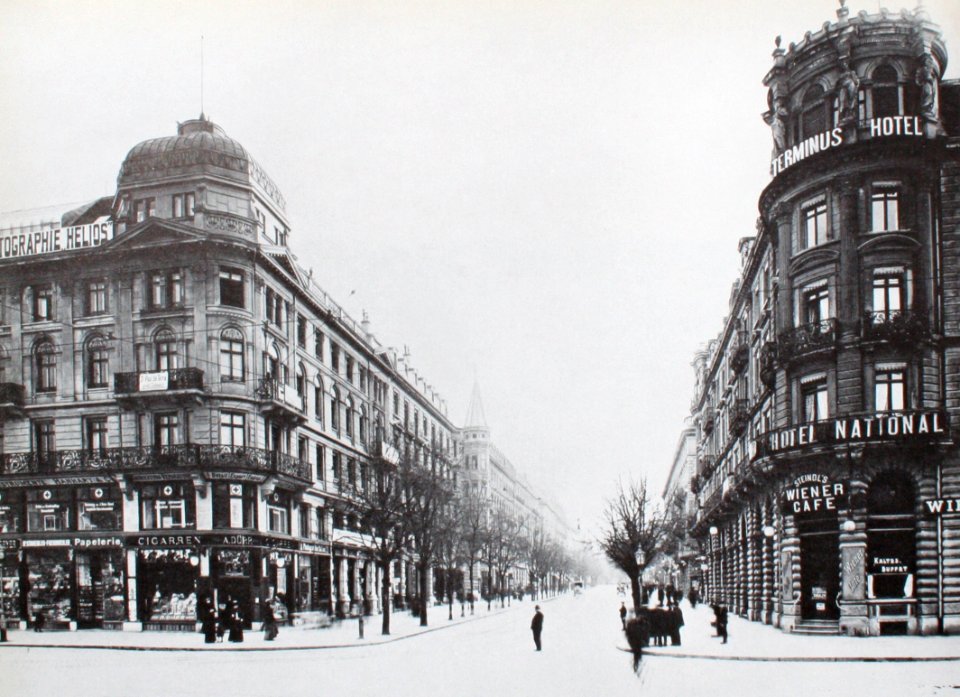Bahnhofstrasse Zürich 1920