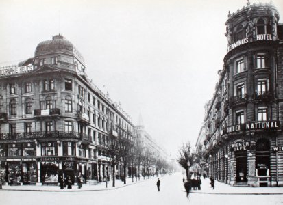Bahnhofstrasse Zürich 1920