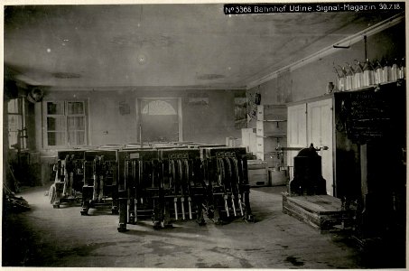 Bahnhof Udine. Signal-Magazin 30.7.18. (BildID 15621316)