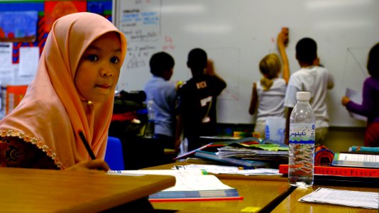 Bahrain classroom photo