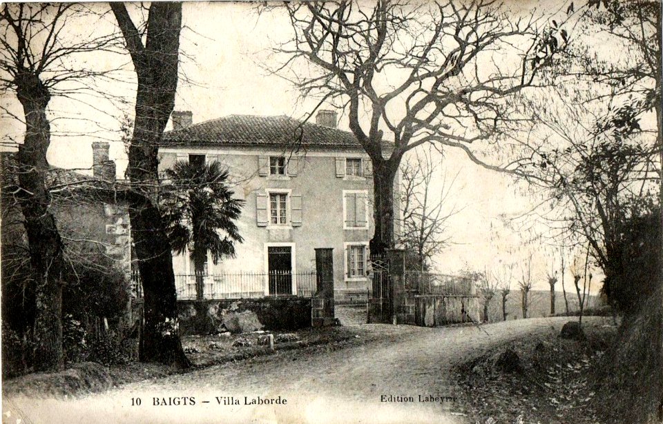 Baigts (Landes) - villa Laborde