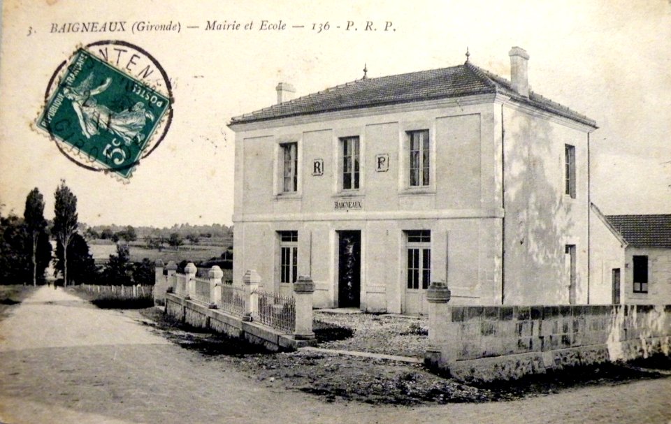Baigneaux - Mairie et écoles