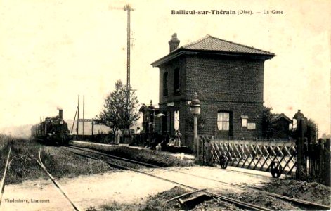 Bailleul-sur-Thérain (60), la halte