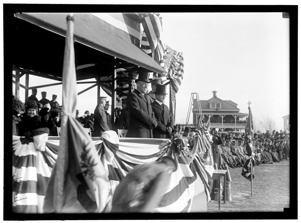 BAKER, NEWTON DIEHL. SECRETARY OF WAR, 1916-1921. FORT MYER OFFICERS' TRAINING SCHOOL LCCN2016868661