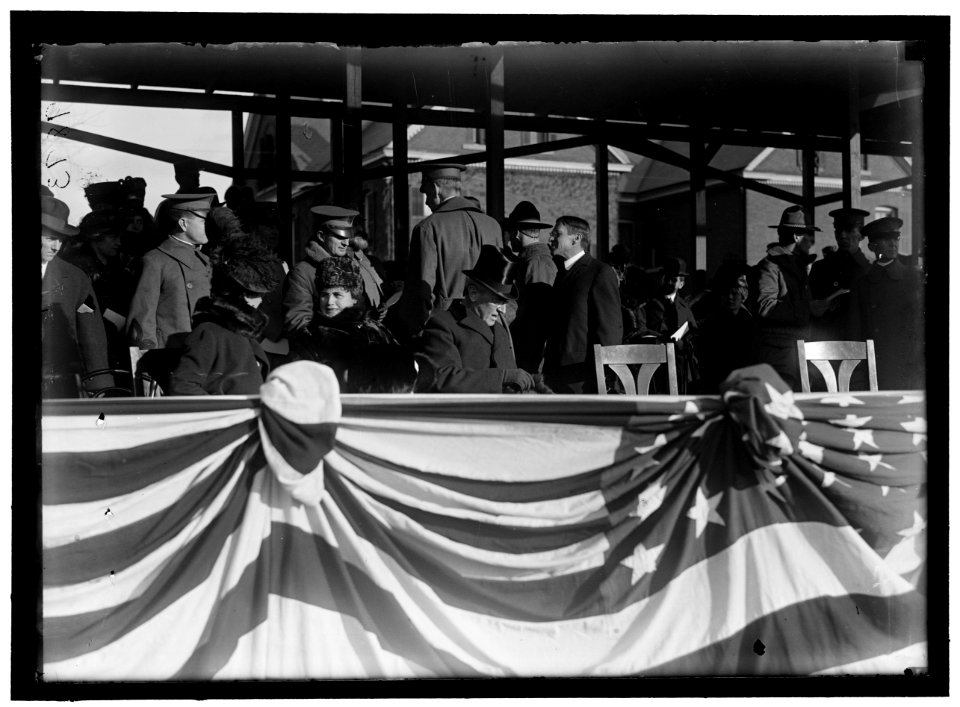 BAKER, NEWTON DIEHL. SECRETARY OF WAR, 1916-1921. FORT MYER OFFICERS' TRAINING SCHOOL LCCN2016868663