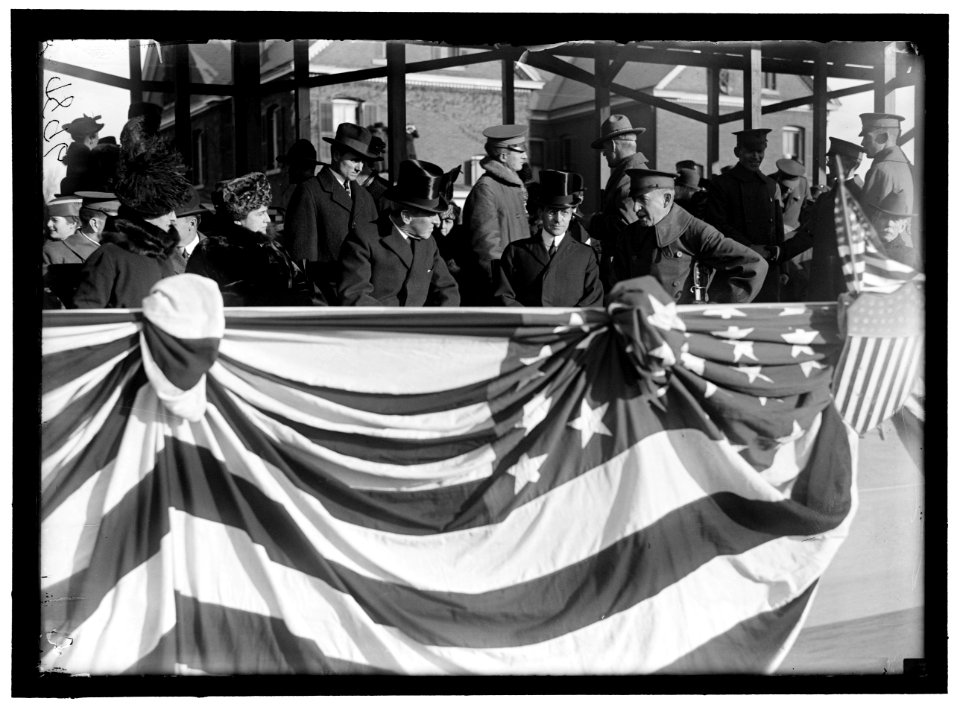 BAKER, NEWTON DIEHL. SECRETARY OF WAR, 1916-1921. FORT MYER OFFICERS' TRAINING SCHOOL LCCN2016868664