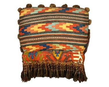 Baksida av länstol i rökrummet - Hallwylska museet - 73768