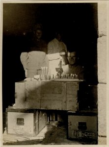 Bakteriologisches Laboratorium. (BildID 15546332)