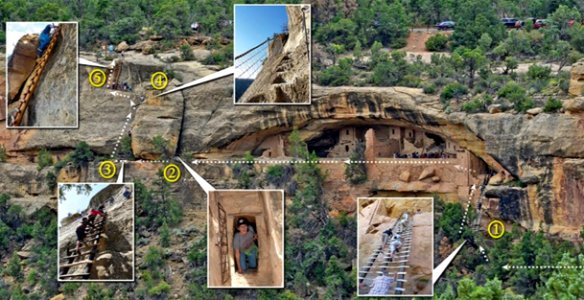 Balcony House tour at Mesa Verde NP