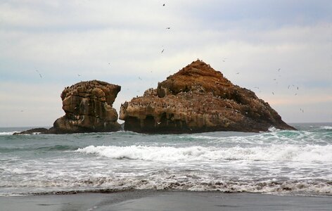 Wave surf stones photo