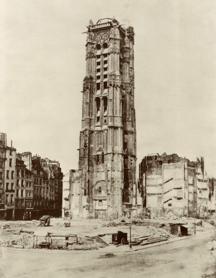 Baldus, Edouard-Denis - Der St. Jacques Turm (Zeno Fotografie)