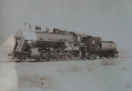 Baldwin steam locomotive of Trona Railway 01 photo