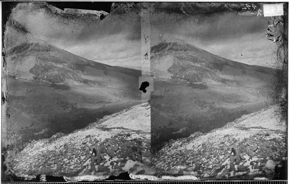 BALDY PEAK, CERRO BLANCO MOUNTAINS, COLORADO - NARA - 524071